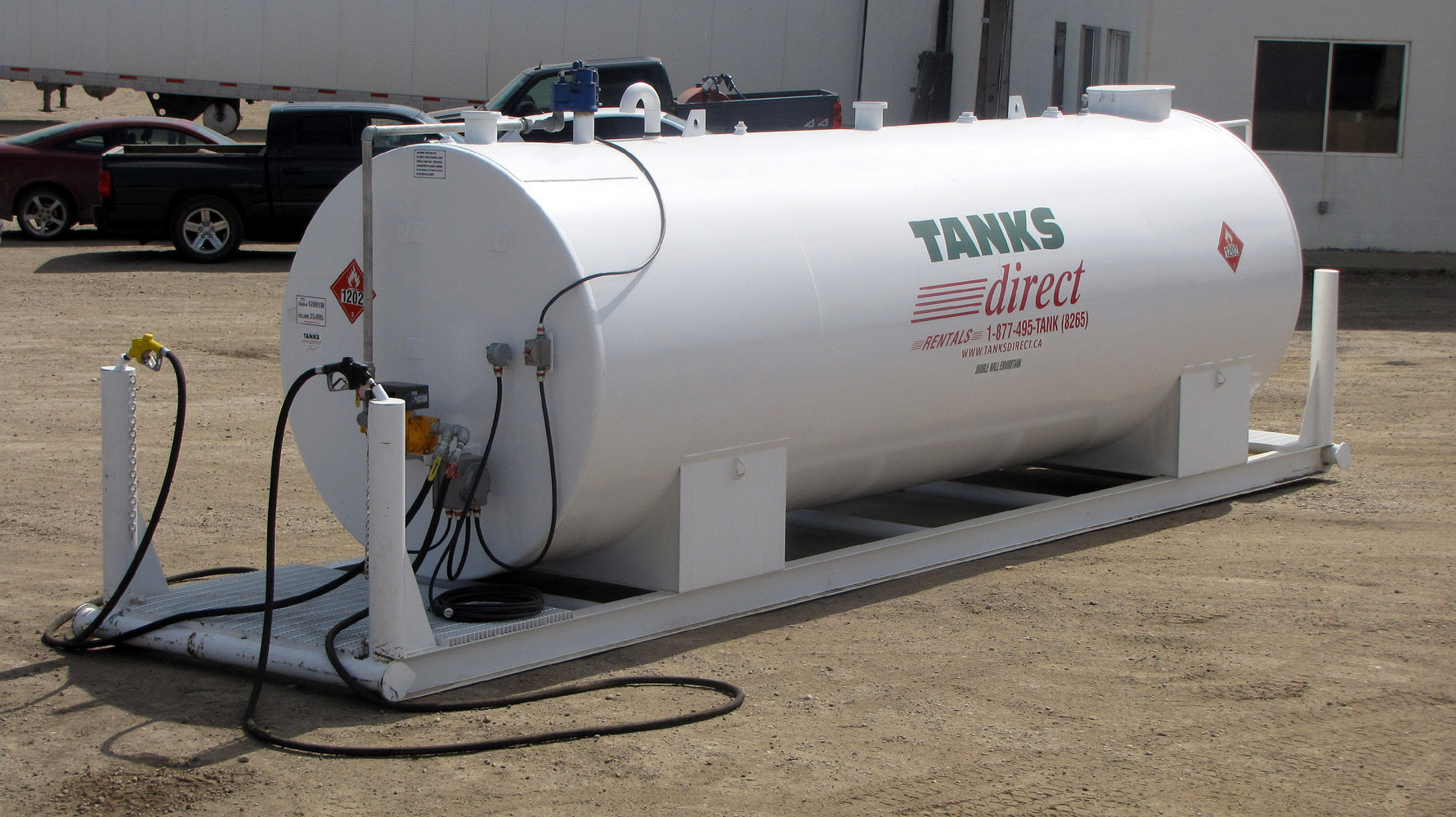 25,000 Litre Double Wall Fuel Tank — Tanks Direct